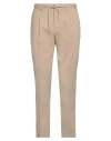 Manuel Ritz Man Pants Beige Size 34 Lyocell, Cotton, Elastane