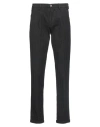 Manuel Ritz Man Pants Black Size 28 Cotton, Elastane In Black