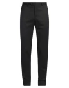 Manuel Ritz Man Pants Black Size 34 Virgin Wool, Elastane