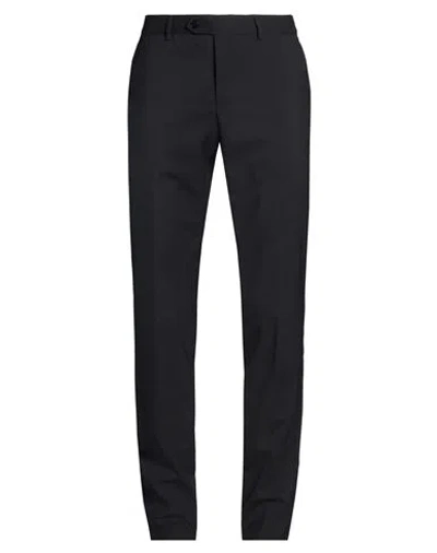 Manuel Ritz Man Pants Black Size 36 Wool, Elastane