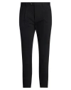 Manuel Ritz Man Pants Black Size 38 Cotton, Polyamide, Elastane
