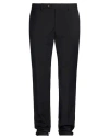 Manuel Ritz Man Pants Black Size 38 Wool, Elastane