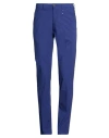 Manuel Ritz Man Pants Blue Size 30 Cotton, Elastane