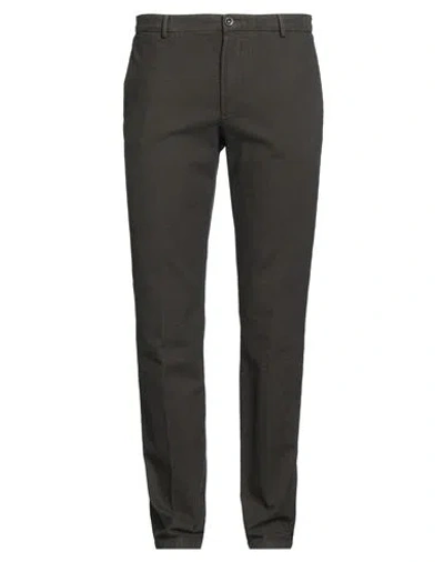 Manuel Ritz Man Pants Brown Size 38 Cotton, Elastane