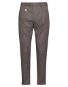 Manuel Ritz Man Pants Brown Size 38 Wool, Polyester, Cashmere, Polyamide, Elastane In Brown