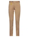 Manuel Ritz Tapered-leg Chinos In Beige