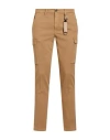 Manuel Ritz Man Pants Camel Size 30 Cotton, Elastane In Multi