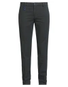 Manuel Ritz Man Pants Charcoal Size 38 Cotton, Elastane In Gray