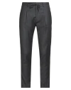 Manuel Ritz Man Pants Charcoal Size 38 Viscose, Polyamide, Elastane In Gray