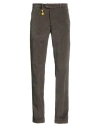 Manuel Ritz Man Pants Dark Brown Size 30 Cotton, Lyocell, Elastane In Brown