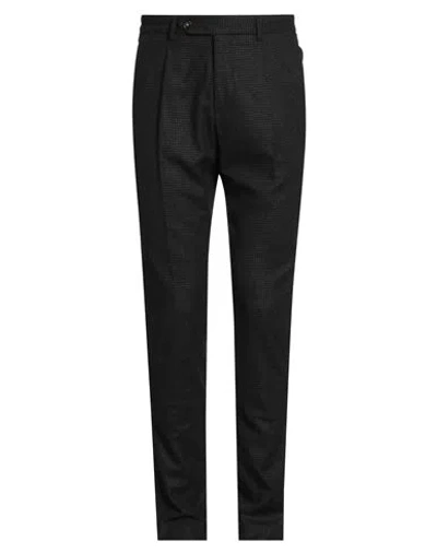 Manuel Ritz Man Pants Dark Brown Size 30 Virgin Wool, Polyester, Elastane