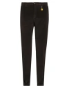 Manuel Ritz Man Pants Dark Brown Size 38 Cotton, Modal, Elastane In Black