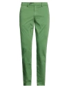 Manuel Ritz Man Pants Green Size 34 Cotton, Elastane