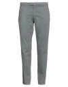 Manuel Ritz Man Pants Grey Size 30 Cotton, Elastane In Gray