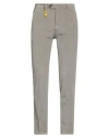Manuel Ritz Man Pants Grey Size 30 Cotton, Lyocell, Elastane In Gray