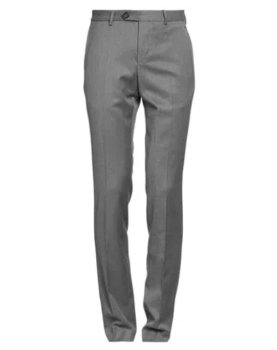 Manuel Ritz Man Pants Grey Size 30 Polyester, Viscose, Elastane In Gray