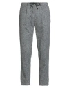 Manuel Ritz Man Pants Grey Size 32 Wool, Polyester, Cotton In Gray