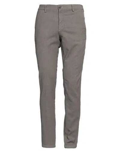 Manuel Ritz Man Pants Grey Size 34 Cotton, Elastane In Grey