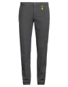 Manuel Ritz Man Pants Grey Size 38 Cotton, Elastane In Gray