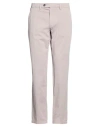 Manuel Ritz Man Pants Grey Size 38 Cotton, Elastane In Neutral
