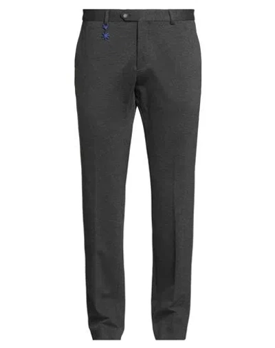 Manuel Ritz Man Pants Grey Size 38 Viscose, Polyamide, Elastane In Gray