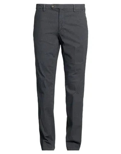 Manuel Ritz Man Pants Grey Size 40 Cotton, Elastane In Gray