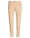 Manuel Ritz Man Pants Khaki Size 30 Cotton, Elastane In Beige