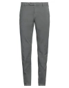 Manuel Ritz Man Pants Grey Size 38 Cotton, Elastane In Grey