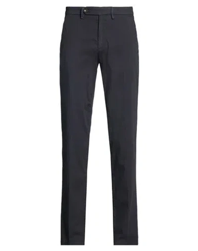 Manuel Ritz Man Pants Midnight Blue Size 28 Cotton, Elastane