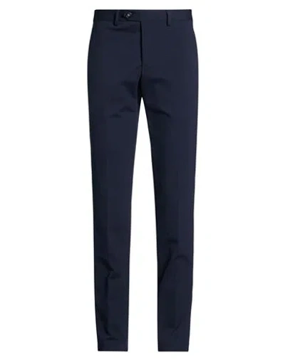 Manuel Ritz Man Pants Midnight Blue Size 28 Cotton, Polyamide, Elastane