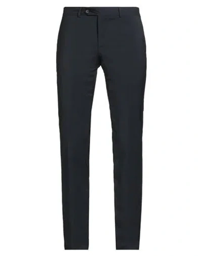 Manuel Ritz Man Pants Midnight Blue Size 32 Virgin Wool
