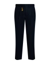 Manuel Ritz Man Pants Midnight Blue Size 34 Virgin Wool, Viscose, Polyester, Elastane In Blue