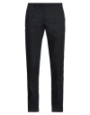 Manuel Ritz Man Pants Midnight Blue Size 36 Polyester, Viscose, Elastane In Blue