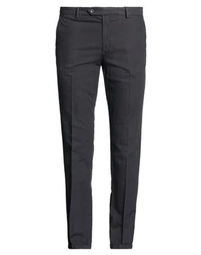 Manuel Ritz Man Pants Midnight Blue Size 40 Cotton, Linen, Lyocell, Elastane