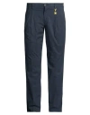 Manuel Ritz Man Pants Midnight Blue Size 42 Cotton, Elastane