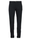 Manuel Ritz Man Pants Midnight Blue Size 38 Cotton, Elastane In Blue