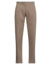 Manuel Ritz Man Pants Military Green Size 31 Cotton, Elastane