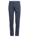 Manuel Ritz Man Pants Navy Size 30 Cotton, Elastane In Blue