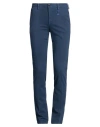 Manuel Ritz Man Pants Navy Size 30 Cotton, Lyocell, Elastane In Blue