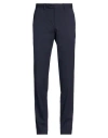 Manuel Ritz Man Pants Navy Size 30 Virgin Wool, Elastane In Blue