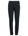 Manuel Ritz Man Pants Navy Size 34 Cotton, Elastane In Blue