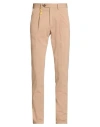 Manuel Ritz Man Pants Sand Size 30 Cotton, Polyamide, Elastane In Multi
