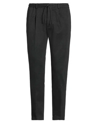 Manuel Ritz Man Pants Charcoal Size 38 Viscose, Polyamide, Elastane In Grey