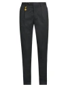 Manuel Ritz Man Pants Charcoal Size 36 Wool, Elastane In Grey