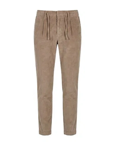 Manuel Ritz Man Pants Taupe Size 34 Cotton, Modal, Elastane In Brown