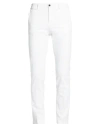 Manuel Ritz Man Pants White Size 32 Cotton, Lyocell, Elastane