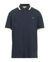 Manuel Ritz Man Polo Shirt Navy Blue Size 3xl Cotton