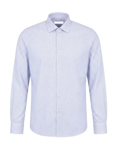 Manuel Ritz Man Shirt Blue Size 15 ¾ Cotton