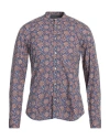 Manuel Ritz Man Shirt Blue Size 17 ½ Cotton, Elastane