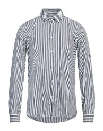 Manuel Ritz Man Shirt Midnight Blue Size 17 Cotton